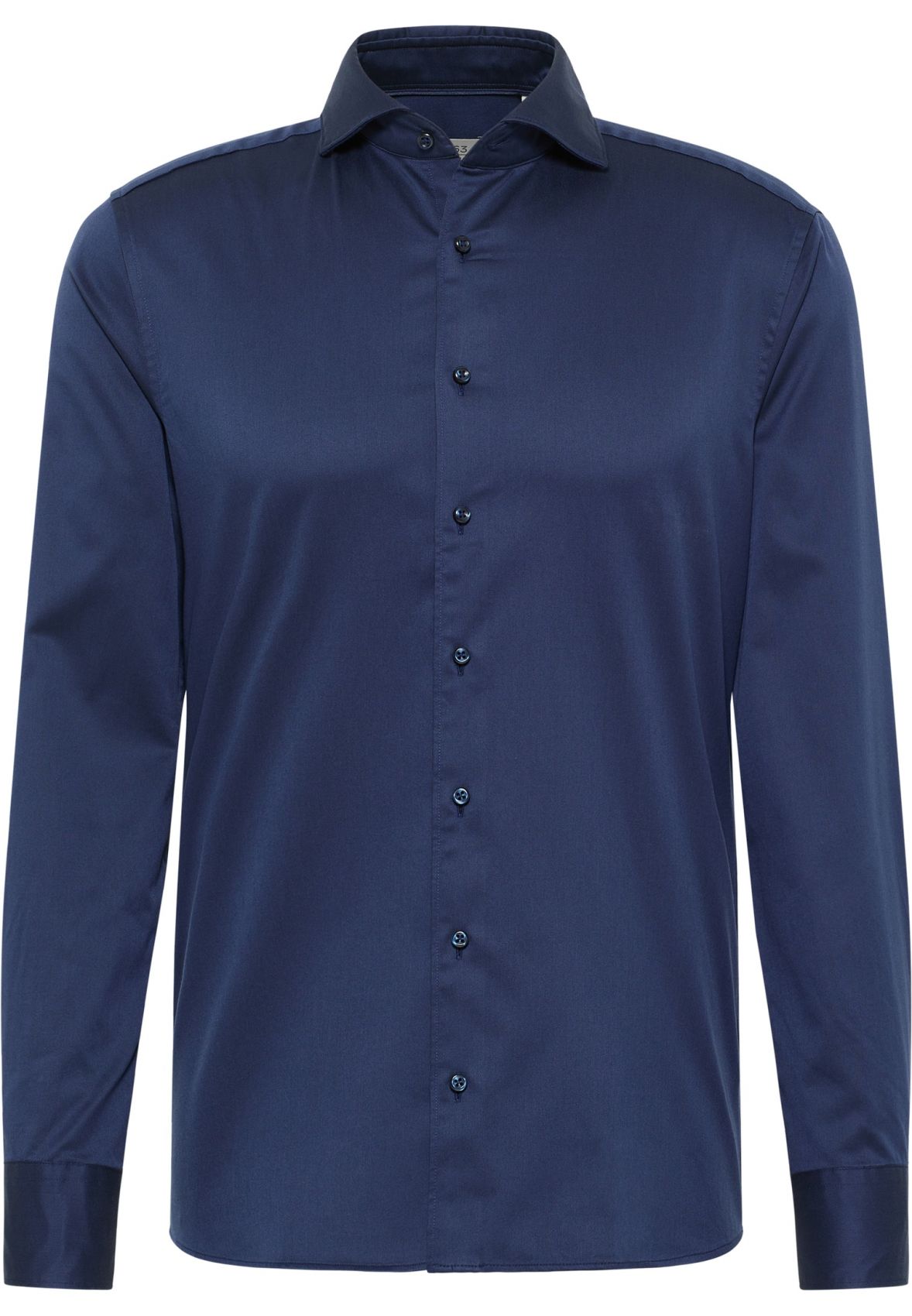 SLIM FIT Luxury Shirt in light blue plain | light blue | long sleeve