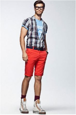 CASAMODA Camicia Uomo Maniche Corte A Quadri - Comfort Fit In Puro Cotone - Colletto Kent