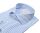 Light blue slim-fit pancaldi shirt with striped stretch cotton