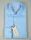 Ingram men's shirt aqua green slim fit in pure linen french neck