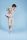 Beige digel slim fit stretch dress 