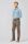 Pantalone color pietra meyer in cotone stretch drop quattro comfort fit