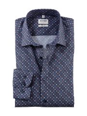 Camicia Uomo OLYMP Luxor Maniche Lunghe | Comfort Fit 466 Con Stampa Digitale New Kent - 4