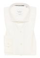 Camicia beige eterna slim fit collo francese cotone cover