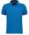 Light blue polo shirt in modern fit ragman performance fabric