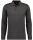 Polo grigio scuro con taschino ragman no stiro modern fit