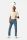 Modern fit trousers light blue meyer cotton microstructure stretch