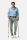 Modern fit trousers sage green meyer cotton microstructure stretch