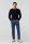 Stone meyer modern fit super stretch blue jeans 