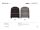 Maglione girocollo blu a righe impulso idrorepellente