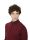 Montechiaro tricot vanisé turtleneck in modern fit mouliné yarn