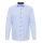 Camicia eterna a righe azzurro modern fit in cotone twill 