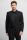 Black digel dress slim fit super stretch wool 120's