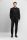 Black digel dress slim fit super stretch wool 120's