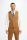 Cavani tobacco super 130's stretch wool dress with vest
