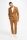 Cavani tobacco super 130's stretch wool dress with vest