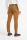 Cavani tobacco super 130's stretch wool dress with vest