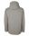Blue padded sea barrier jacket with detachable hood
