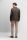 Brown unlined digel blazer jacket with short four drop patches
