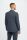 Blue pinstripe cavani suit with slim-fit waistcoat