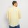 Camicia olymp gialla in puro lino regular fit con taschino