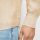Camicia olymp beige in puro lino regular fit con taschino