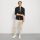 Camicia olymp nera in puro lino regular fit con taschino