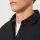 Camicia olymp nera in puro lino regular fit con taschino