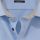 Camicia celeste olymp modern fit con taschino cotone operato