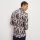 Olymp slim fit floral patterned fashion shirt in pure cotton