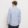 Olymp blue slim ft textured cotton striped shirt