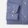 Olymp blue slim ft textured cotton striped shirt