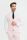 Modern fit mauve cavani dress with waistcoat