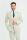Modern sage green cavani dress with waistcoat