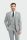 Elegant light grey cavani suit with modern fit vest