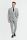 Elegant light grey cavani suit with modern fit vest