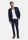 Dress white bros blue micro design slim fit stretch