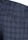 Slim fit gray checked blue stretch wool white bros dress