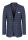 Slim fit gray checked blue stretch wool white bros dress
