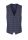 Slim fit gray checked blue stretch wool white bros dress