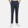 Slim fit gray checked blue stretch wool white bros dress