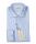Camicia a righe celeste slim fit pancaldi puro cotone