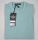 Girocollo pull project acqua marine cotone lavato chicco riso