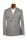 Medium grey double-breasted suit simbols slim fit marzotto wool