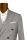 Medium grey double-breasted suit simbols slim fit marzotto wool