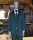 Green wedding suit musani modern tuxedo with waistcoat