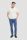 Light blue cavani trousers in modern fit stretch cotton