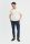 Pantalone cavani blu scuro in cotone stretch modern fit