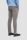 Dark grey cavani trousers in modern fit stretch cotton