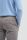 Dark grey cavani trousers in modern fit stretch cotton